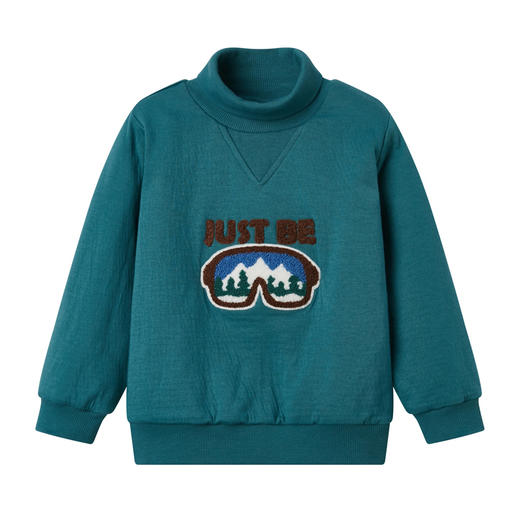 丽婴房-童衣类（冬）E1上衣背心式上衣E_橘黄 商品图1