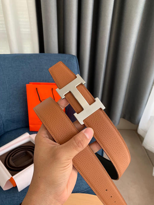 秋冬特价💰350 爱马仕 男士腰带 CONSTANCE BELT BUCKLE 商品图1