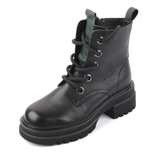 富贵吉祥2021平底休闲超轻加绒马丁靴F218007 商品图6