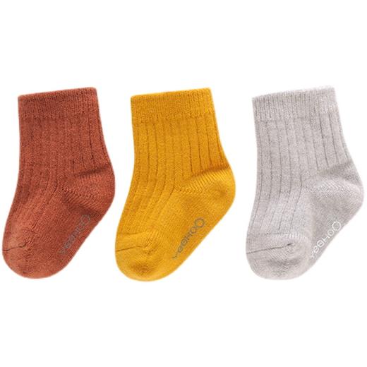 英氏-鞋袜类（冬）E1厚袜(3双装）英氏白11CM 商品图4