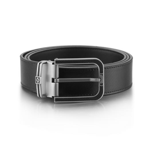 新秀丽男士经典简约牛皮商务休闲针扣皮带NQ0*007 商品图1