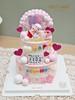 1027CAKE | 猪猪 双层款式 满月 周岁 粉色 蓝色 商品缩略图3