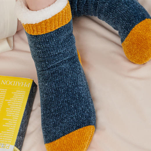 预售|Downland  拼色家居睡袜[福利品] 商品图2