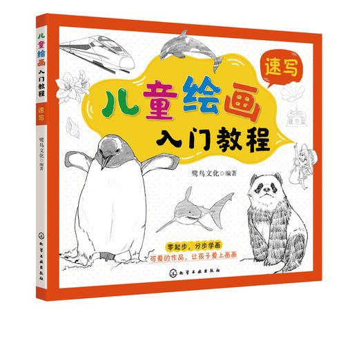 儿童绘画入门教程 速写 儿童零基础自学速写教材画谱 动物花鸟蔬果山水画法 少儿学铅笔画基础技法教材书 中国速写传统绘画教程书 商品图5