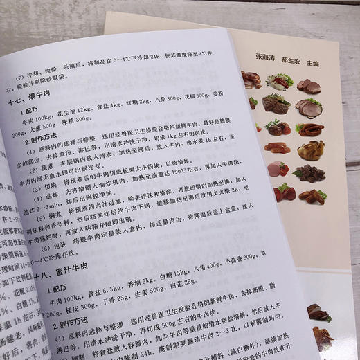 正版 酿造调味品生产技术 酱卤腌腊烧烤食品加工 2册 肠类火腿腌腊酱卤熏烧烤干油炸制罐藏制品加工工艺 肉制品加工配方应用书籍 商品图4
