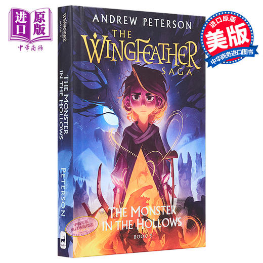 【中商原版】羽翼传奇3 英文原版 The Wingfeather Saga 3 The Monster in the Hollows Andrew Peterson 青少年奇幻小说 商品图0