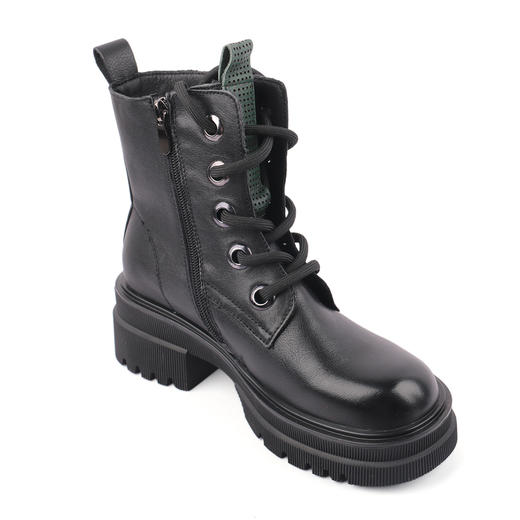 富贵吉祥2021平底休闲超轻加绒马丁靴F218007 商品图7