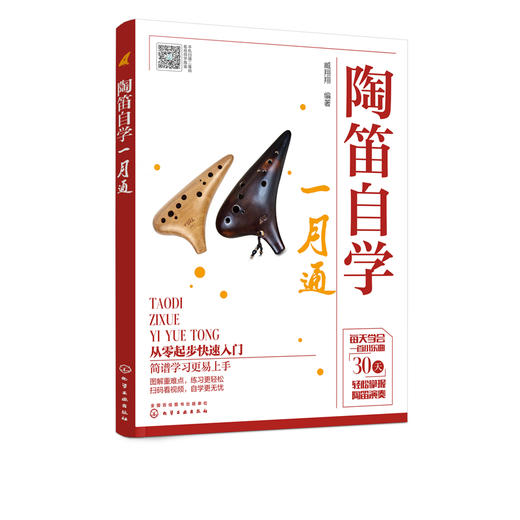 陶笛自学一月通 陶笛演奏教程快速入门 中国民族管乐器吹奏技巧教程乐理知识书籍 陶笛从入门到精通 十二孔陶笛基础自学教程书籍 商品图5