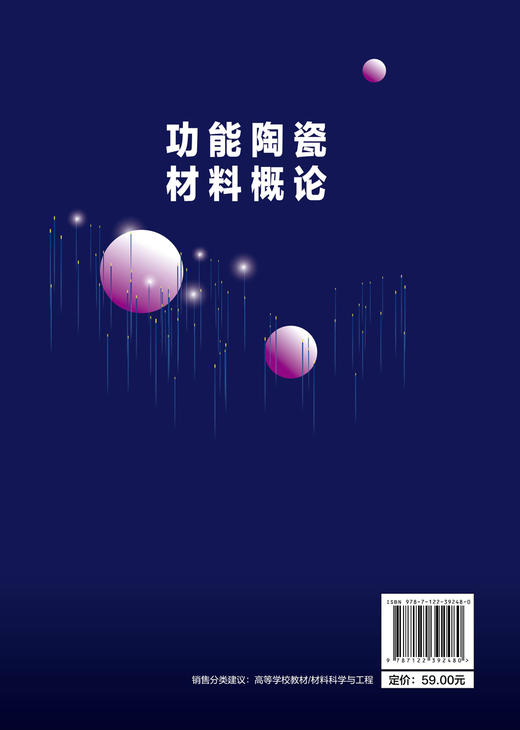 功能陶瓷材料概论 裴立宅 功能陶瓷 电子陶瓷 功能材料 功能陶瓷材料研究与应用 无机非金属材料工程 材料科学与工程应用技术书籍 商品图1