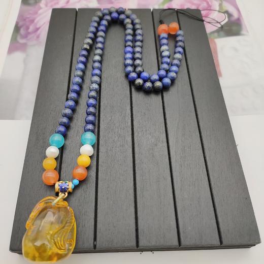 青金石毛衣链 商品图0