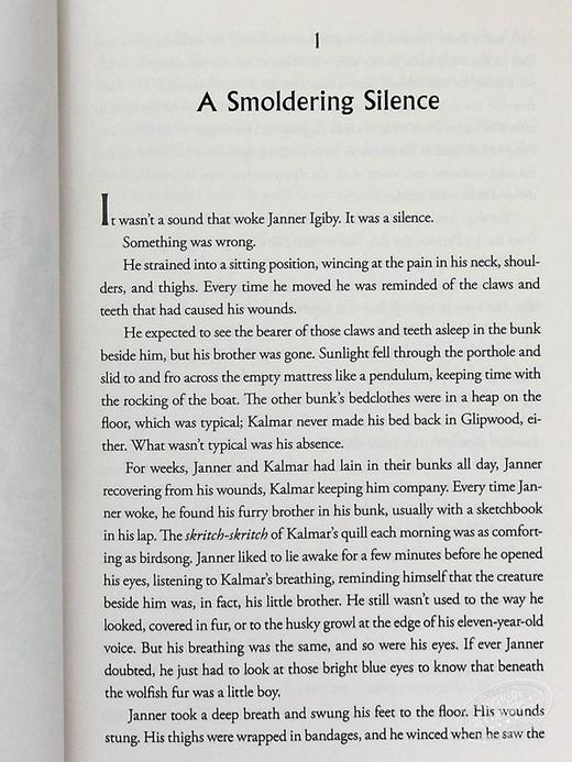 【中商原版】羽翼传奇3 英文原版 The Wingfeather Saga 3 The Monster in the Hollows Andrew Peterson 青少年奇幻小说 商品图4