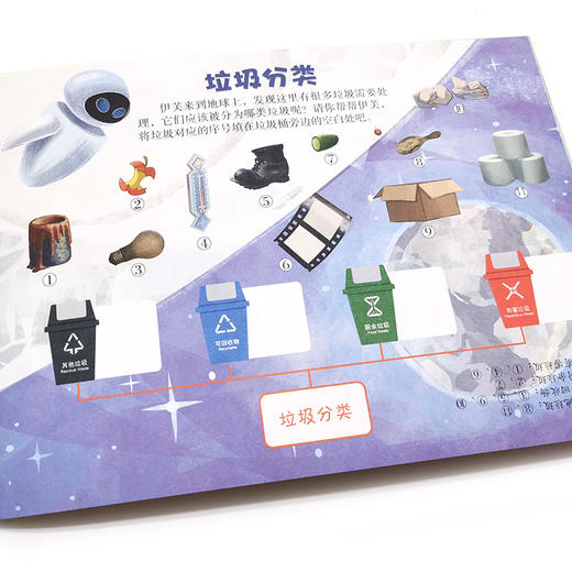 迪士尼思维导图启蒙游戏书 圆圈图 迪士尼正版授权 适合4-8岁儿童 学习8种少儿思维导图 配套8节视频课程 训练思维力 提升学习力 商品图3