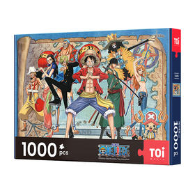 TOI图益航海王系列拼图平面拼图卡通动漫海贼