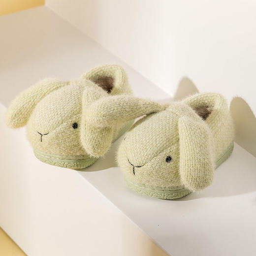 【柔软又Q弹 贴合宝宝脚型】儿童棉拖鞋冬季新款宝宝棉鞋包跟可爱卡通兔女童家居防滑棉鞋拖鞋 商品图7