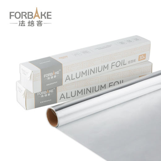 法焙客锡纸 烧烤烹饪加厚食品用铝箔纸 烤箱烘焙油纸长10m宽30cm 商品图3