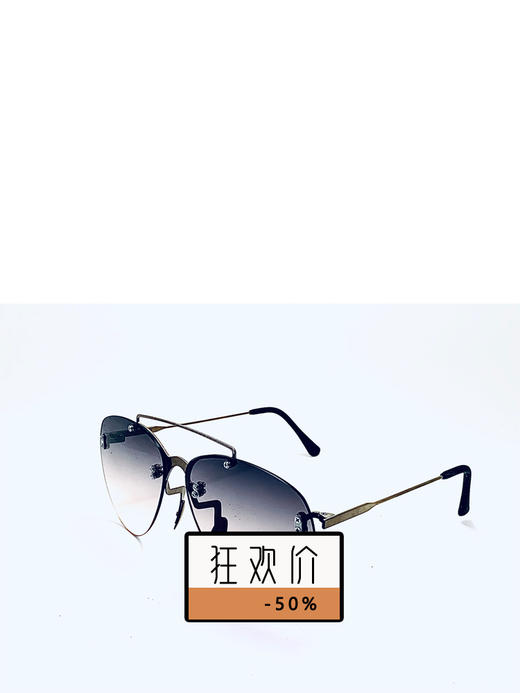 22DEGREE 拆卸遮阳盖经典款墨镜 - 棕粉色 商品图0