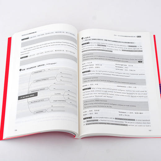 正版 考研英语阅读思维导图训练 考研英语 思维导图 考研阅读真题 精读训练 核心词汇 考研英语阅读常见问题 英语思维导图应用书籍 商品图3