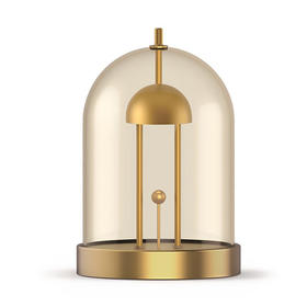 新特丽琥珀灯1140001玻璃卧室充电台灯 轻奢简约温馨少女ins触摸装饰床头灯