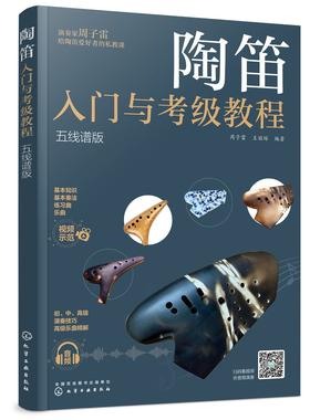陶笛入门与考级教程五线谱版 考级曲目详解分析 考级教程 三管复管 十二孔陶笛 陶笛入门 陶笛基本知识 演奏基本技法 陶笛教学书籍