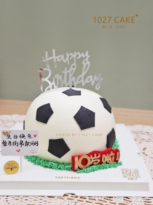1027CAKE |  球形 足球主题蛋糕 商品图1