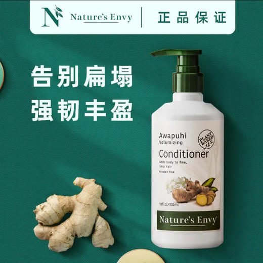 天然之扉野生姜盈润洗发露532ml 商品图0