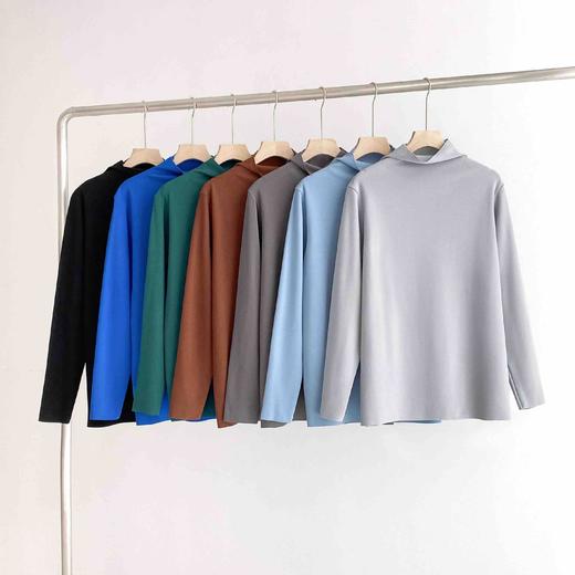 男款德绒3.0版蚕丝恒温衣（半高领） 商品图0