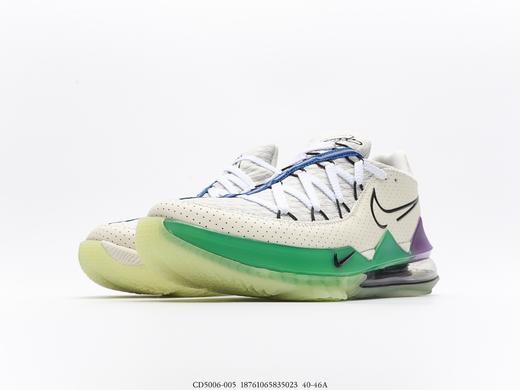 耐克Nike LeBron XVII Low EP詹姆斯17半掌气垫篮球鞋休闲运动鞋CD5006-005男鞋 商品图4