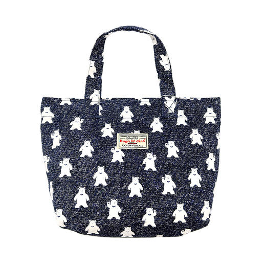 HUJI祤集Sneaky手提袋插画熊熊 商品图0