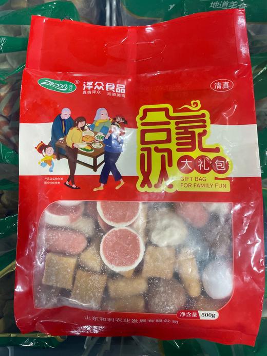 泽众食品合家欢大礼包 500g 商品图0