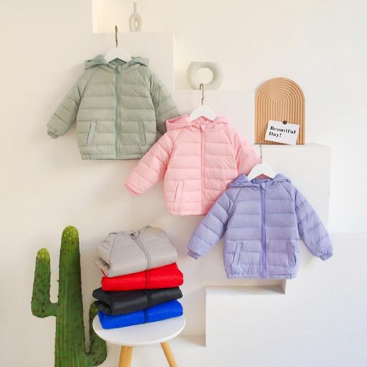 儿童轻薄款羽绒服 商品图2