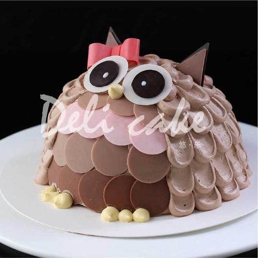 哈根达斯猫头鹰蛋糕图片