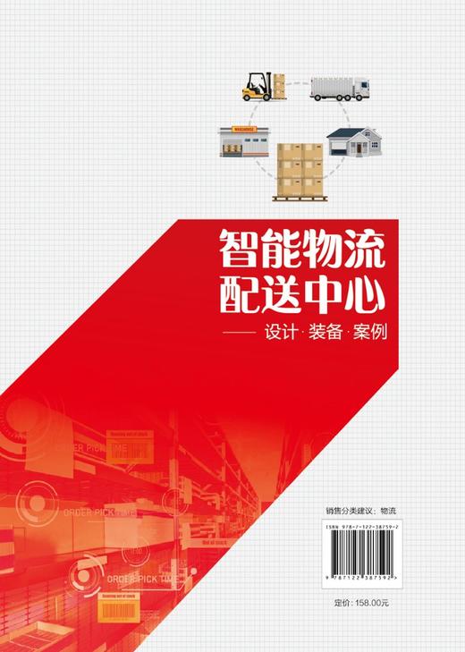 智能物流配送中心 设计 装备 案例 解析物流中心设计要点 归纳物流装备 实战案例解读 细长铝型材自动化仓库设计流程 物流专业书籍 商品图1