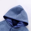 英氏-童衣类（冬）E1英针帽马夹淡牛仔蓝100CM 商品缩略图1
