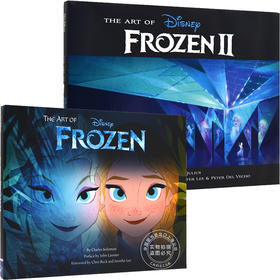 冰雪奇缘1+2 电影艺术画册设定集 英文原版 The Art of Frozen2 精装 迪士尼出品 Disney 艾莎 安娜