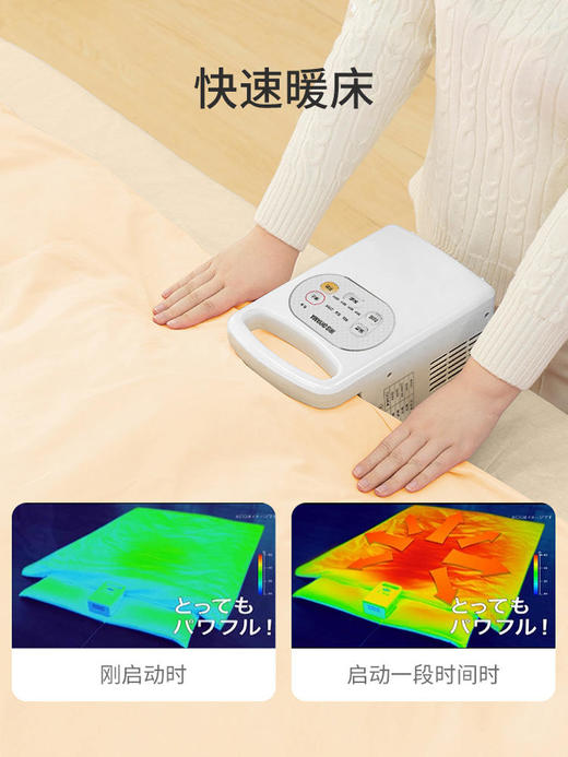 日本IRIS爱丽思暖被机衣服被子烘干机家用小型除螨干燥机 商品图1