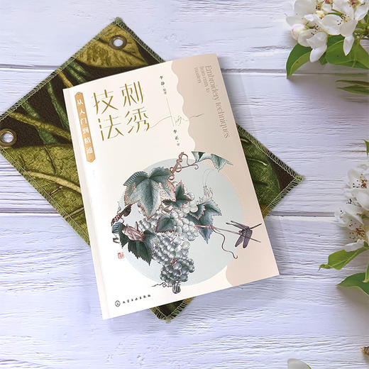 刺绣技法从入门到精通 梳理刺绣理论知识 刺绣概念与术语 传统刺绣多种针法 刺绣功用分类 实用刺绣美术刺绣人物绣 刺绣步骤技法书 商品图2