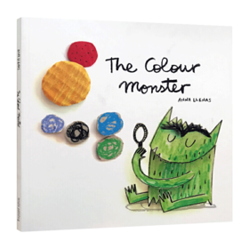 我的情绪小怪兽 英文原版 The Colour Monster 让孩子认知情绪 Anna Llenas 幼儿英语启蒙认知亲子读物 情绪管理绘本 英文版进口书