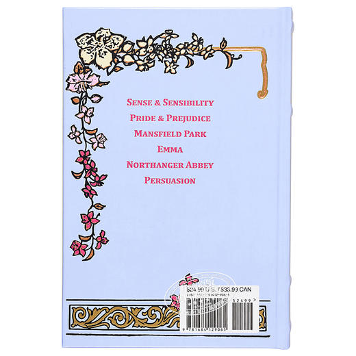 【中商原版】简·奥斯汀小说全集 皮面精装 Complete Novels Of Jane Austen Jane Austen 傲慢与偏见 爱玛 诺桑觉寺 劝导 商品图1