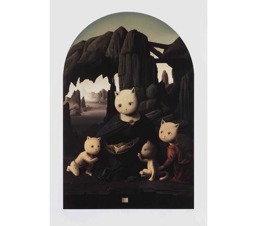 岩间圣母-版画-张凯 商品图0