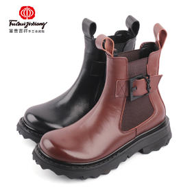 富贵吉祥经典厚毛靴F218030