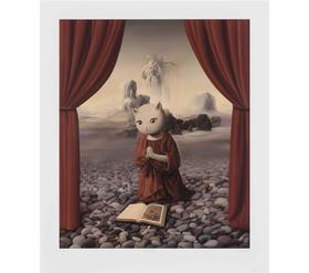 那心中的美丽-版画-张凯