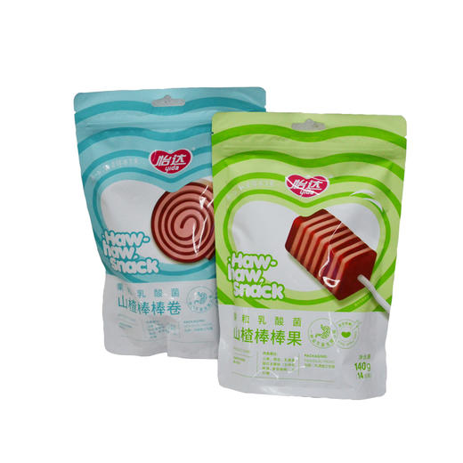 怡达果粒乳酸菌山楂棒棒果140g 商品图0