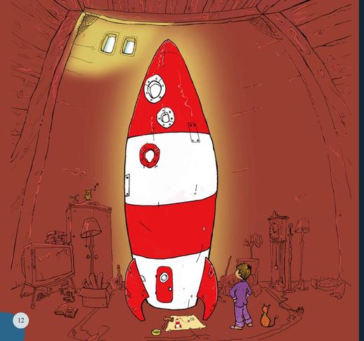 墨菲绘本 第一辑 帕特里克的登月之旅 3-8岁儿童启蒙想象力习惯培养绘本 亲子早教睡前故事 丰富学科知识 童趣故事双语故事绘本 商品图4