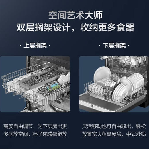 海尔（Haier）洗碗机HWY14-186BKU1 商品图11