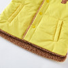 英氏-童衣类（冬）E1连梭帽马夹桔黄110CM 商品缩略图1