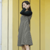 宗洋女士针织百搭连衣裙BQK3ST7678-57 商品缩略图1