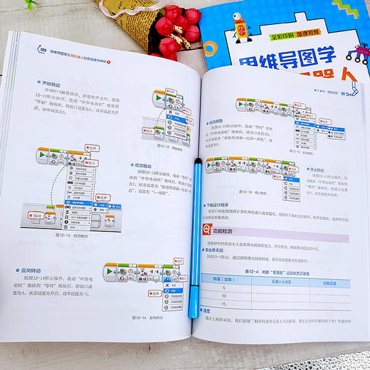 思维导图学乐高机器人创意搭建与编程 乐高机器人基础搭建知识 编程操控搭建机器人 认识智能机器人 乐高EV3机器人编程应用书籍 商品图4