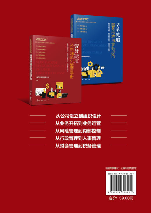 劳务派遣服务与规范化管理系列 劳务派遣公司规范化运营手册 劳务派遣服务标准与业务规范 业务运营内部管理 劳务公司经营管理书籍 商品图1