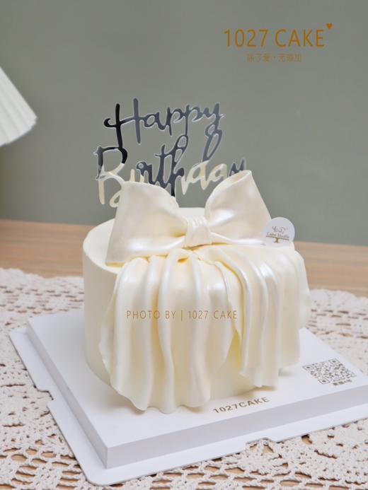 1027CAKE | 翻糖 蝴蝶结 珠光绸缎 商品图2