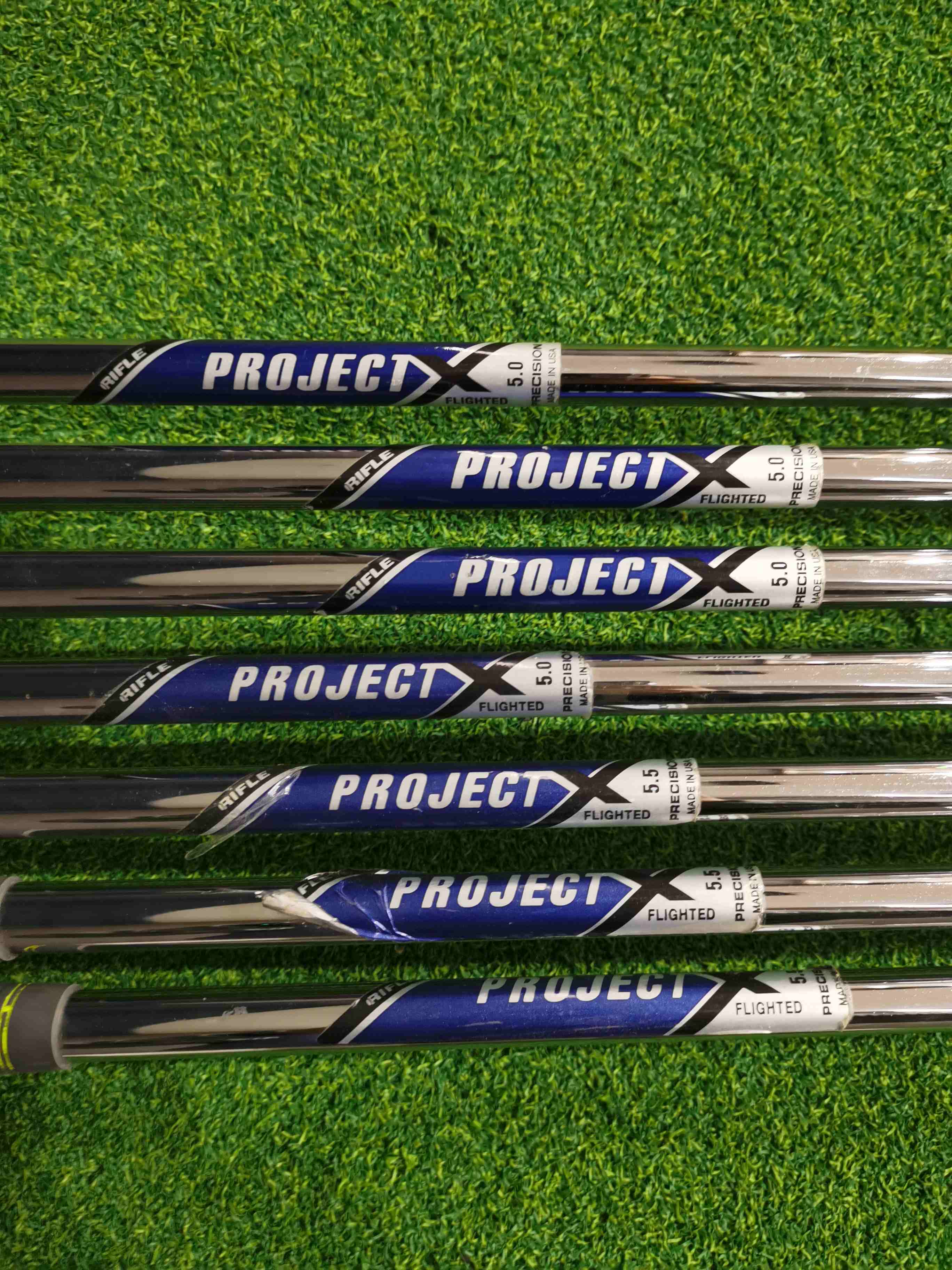 【tp自营i2021110201】二手callaway x forged铁杆组4-p杆身project